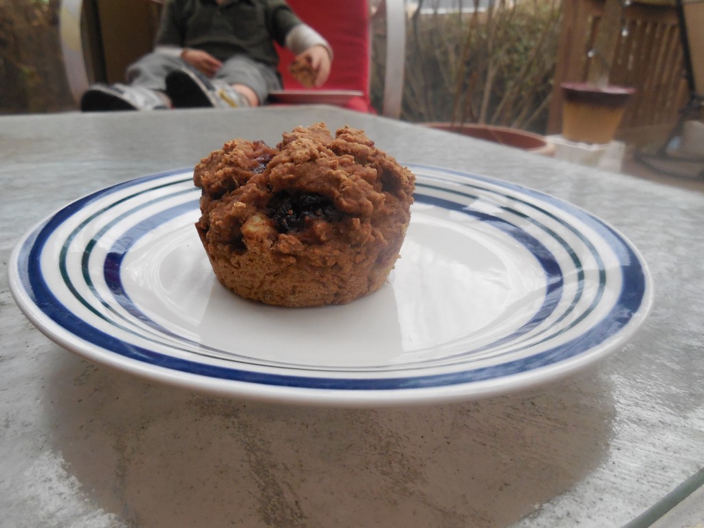 Vegan GLuten-Free Fig Bar Muffin