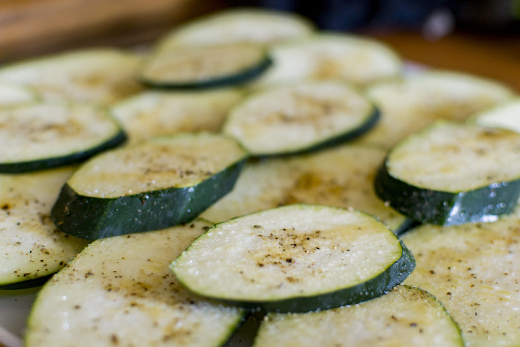 Grilling Zucchini