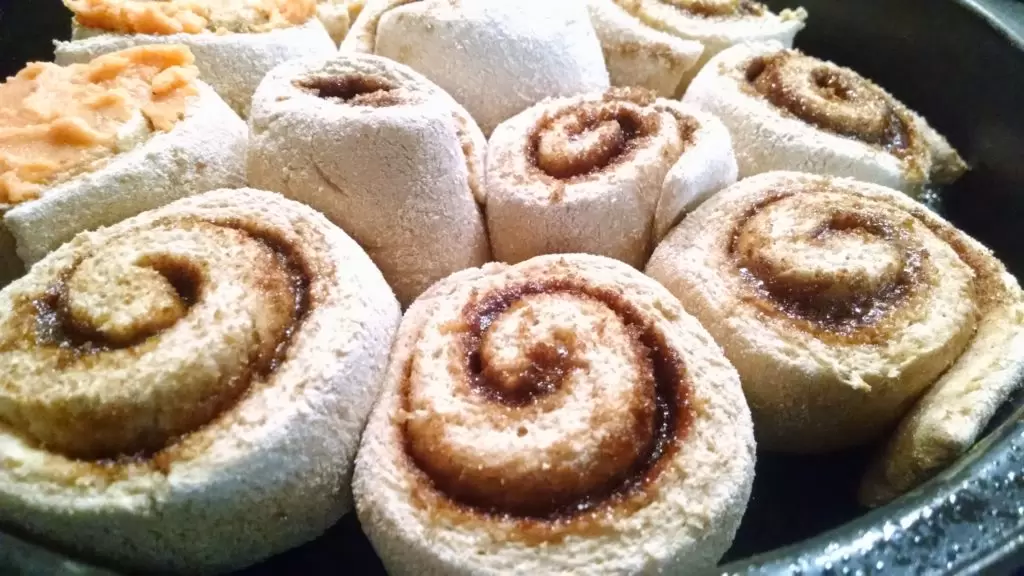 vegan low fat cinnamon rolls